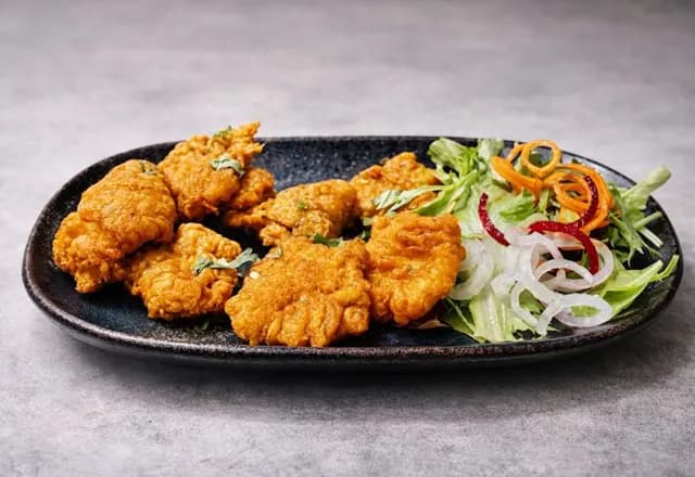 The same dish as an AI food photo